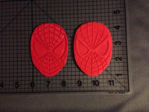 Spiderman Face 3 1/2 inch