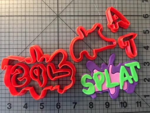 Splat Cutter 3 inch Sign