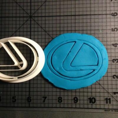 Lexus Logo Car Cutter 3  1/2 inches