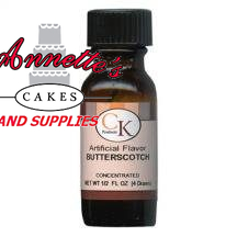 1/2 oz Butterscotch Flavor