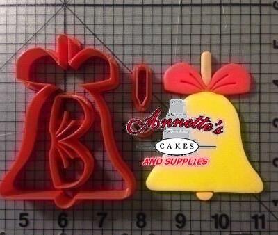 Christmas Holiday Bell 3 inch cutter