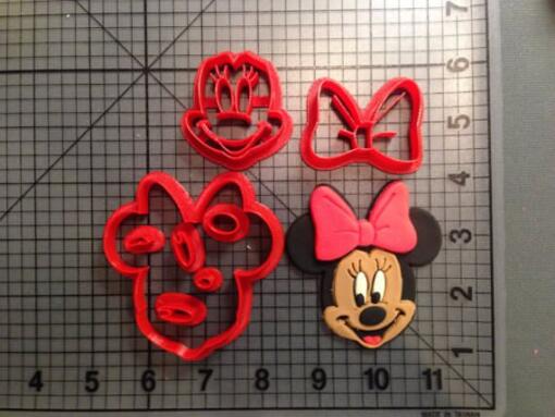 Minnie Mouse Cutter Set 5.5 inch Full Face