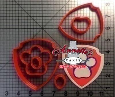 Paw Patrol Paw Badge 3 inch