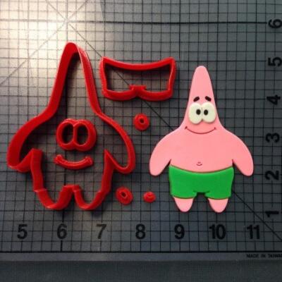 Spongebob Patrick 3 inch cutter