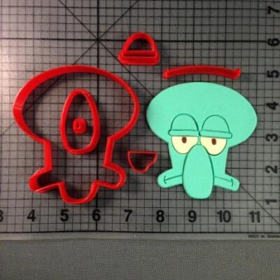 Squidward 3 inch Cutter