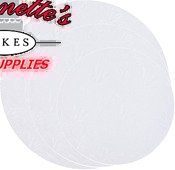 16 inch White Drum Cake Board