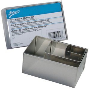 Rectangular Cutters set of 3