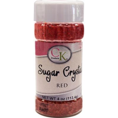 Ck Sugar Crystals Red 4 oz
