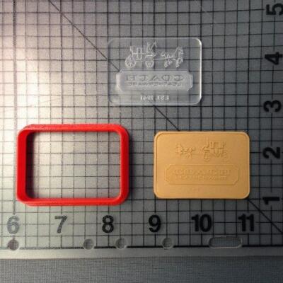 High Fashion C Logo Imprint 3 inches