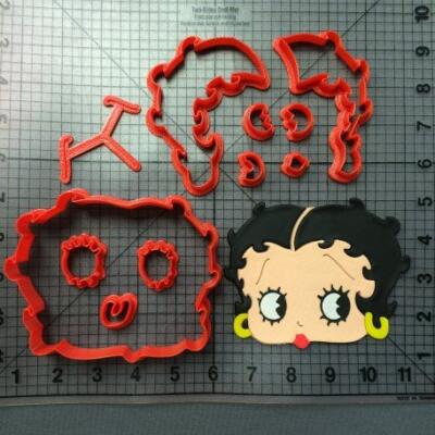 Betty Boop 5 inch by 4 inch Cutter