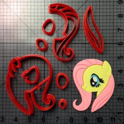 My Little Pony Fluttershy Cutter Set 3 inch