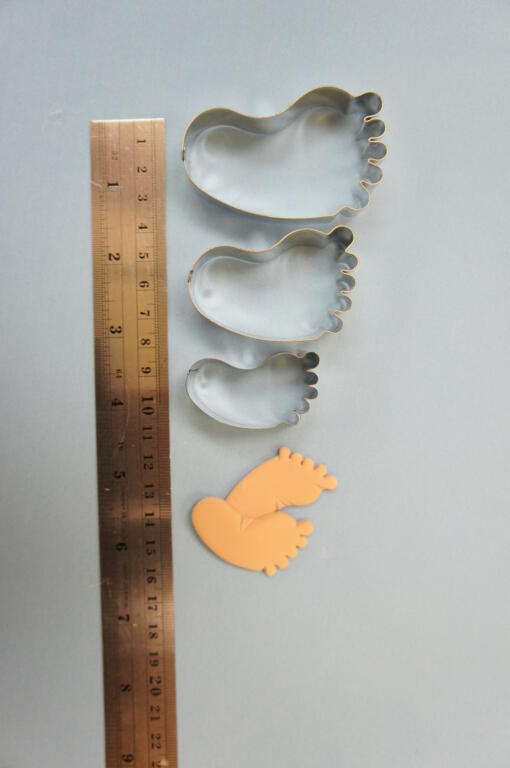 Baby Feet Set of 3 Cutters