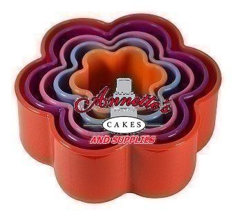 Multi Color Petal Flower Cutter Set