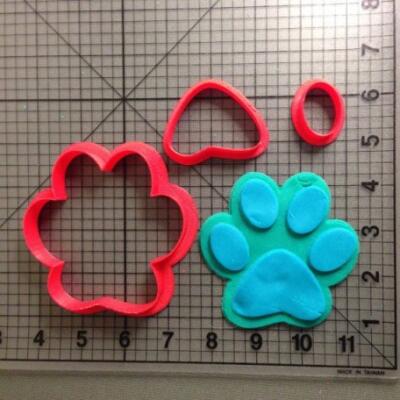 Blue’s Clues Paw Cookie Cutter Set 2 inch