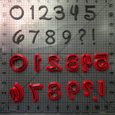 New Disney Number Cookie Cutter Set