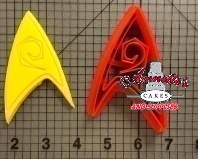 Star Trek Engineering Insignia Cutter 3.5 inches