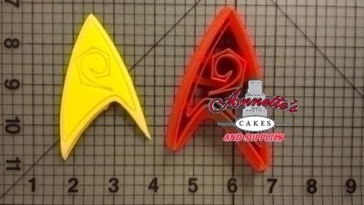 Star Trek Engineering Insignia Cutter 3.5 inches