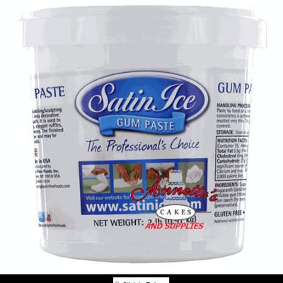 2 lb White Satin Ice Gumpaste