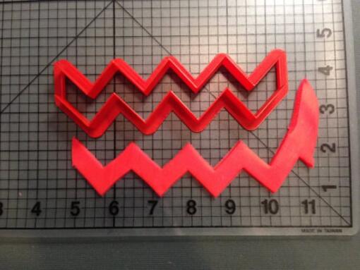 Chevron Pattern Cutter 1/4 inch