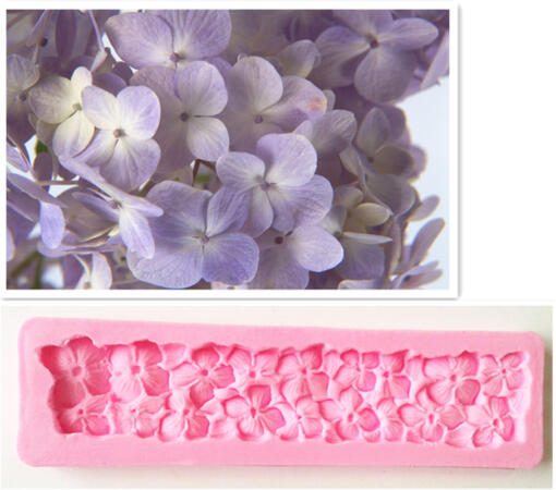 Hydrangea Flower Border Mold