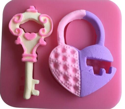 Lock and Key 3d Silicone Mold
