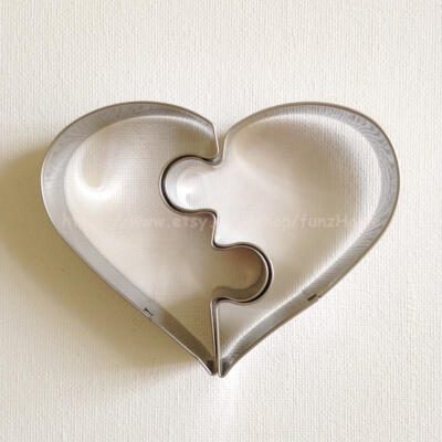 Heart Puzzle Piece Cutter