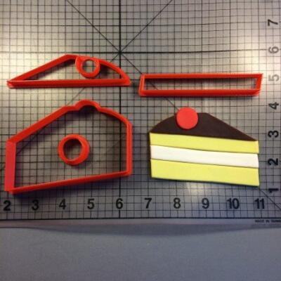 2 inch Piece of Cake 100 Cutter Set