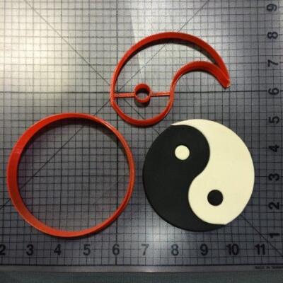 Yin and Yang Cutter Set 3 inch