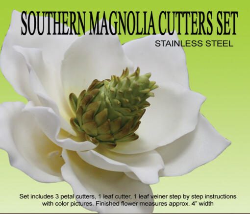 Southern Magnolia Cutter Set Stainless Steel