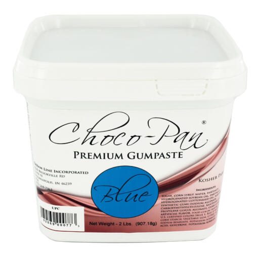 Choco-Pan Premium Gumpaste 2 Pounds Blue