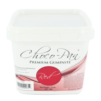 Choco-Pan Premium Gumpaste 2 Pounds Red