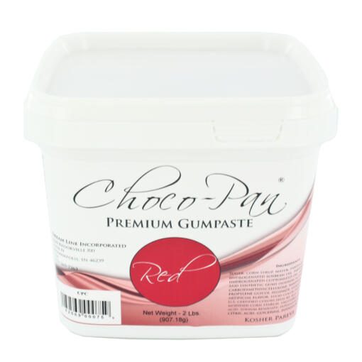 Choco-Pan Premium Gumpaste 2 Pounds Red