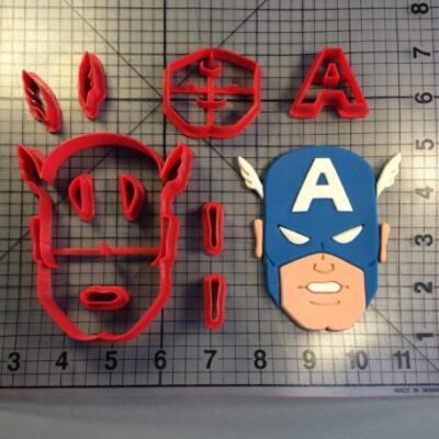Captain America Cutter Set 3 inch
