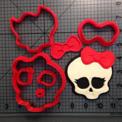 Monster High Logo Cookie Cutter Set 2 inch