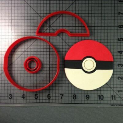 Pokemon Ball Cutter 3 inch