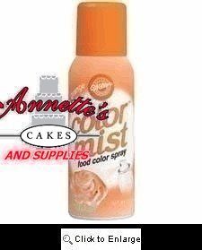 Orange Color Mist by Wilton