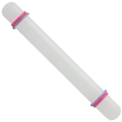 Acrylic Rolling Pin with Rings