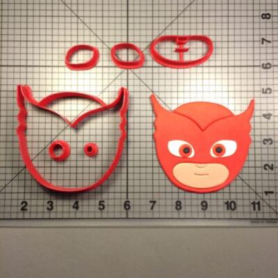 PJ Masks - Owlette Cookie Cutter Set 5.5 inches