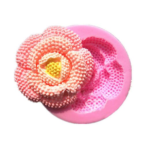 Large Pearl  Flower Silicone Mold