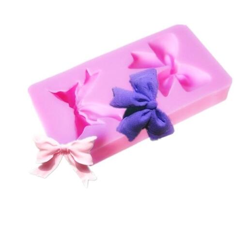 Silicone Bow mold 2 different Bows