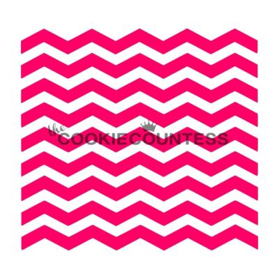 Narrow Chevron Stencil