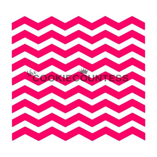 Narrow Chevron Stencil