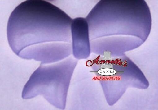 Silicone Small Bow Mold 3/4 inch wide