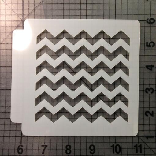 Chevron Stencil 1 inch