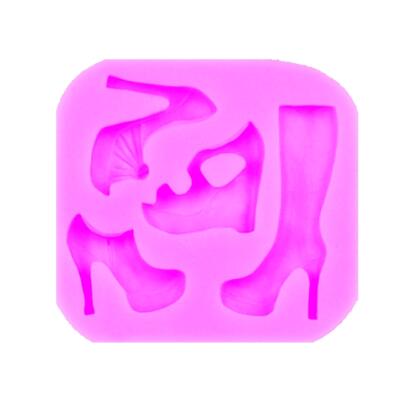 Variety of 4 Shoes Silicone Mold