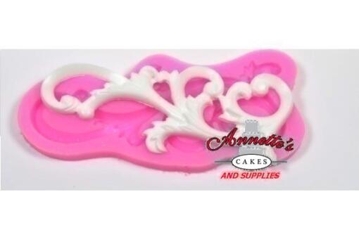 Silicone Mold Decorative Set Scroll #99