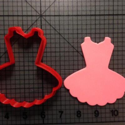 Ballet Leotard with Tutu Cookie Cutter