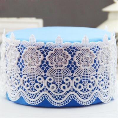 Silicone Mat Flower and Scroll Lace