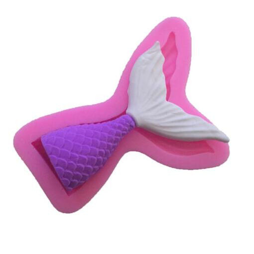 Mermaid Tail Silicone Mold 3 inch