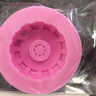 Simple Tire wheel Silicone Mold